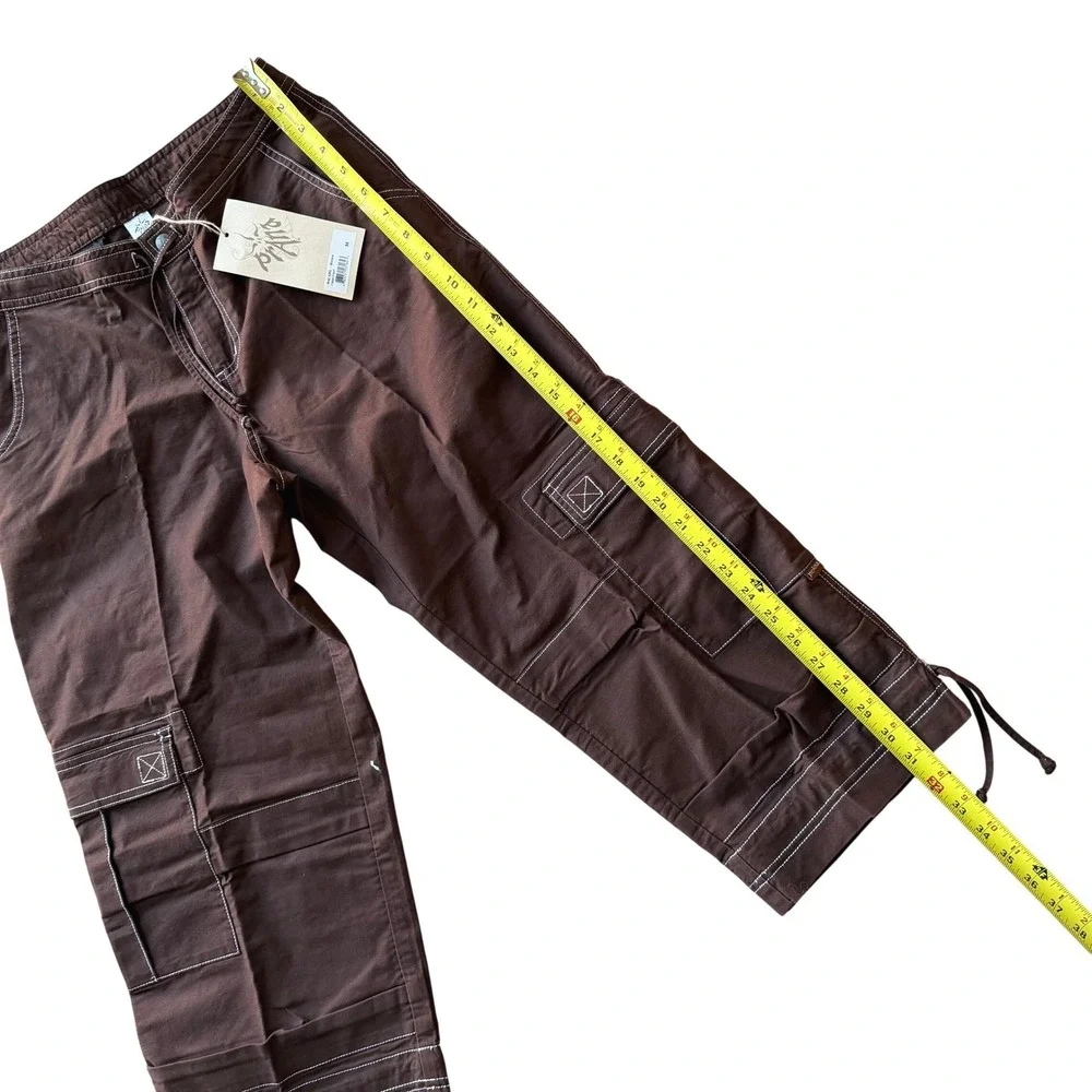Prana Brown Cargo Capris - Picture 10 of 12